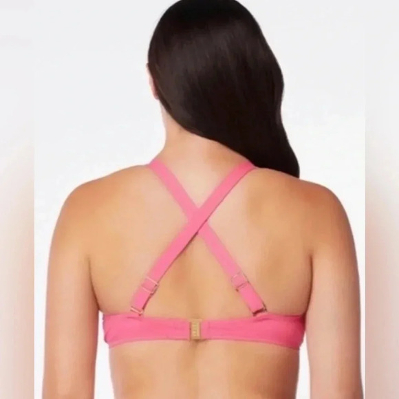 BLEU ROD BEATTIE KORE UNDERWIRE CROSS BACK BIKINI TOP AND BOTTOM - Picture 3 of 10